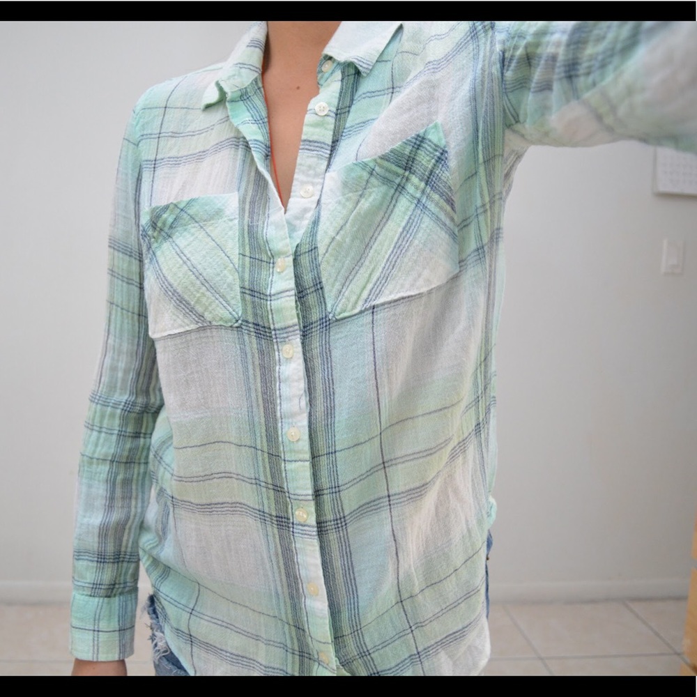 Button down flannel